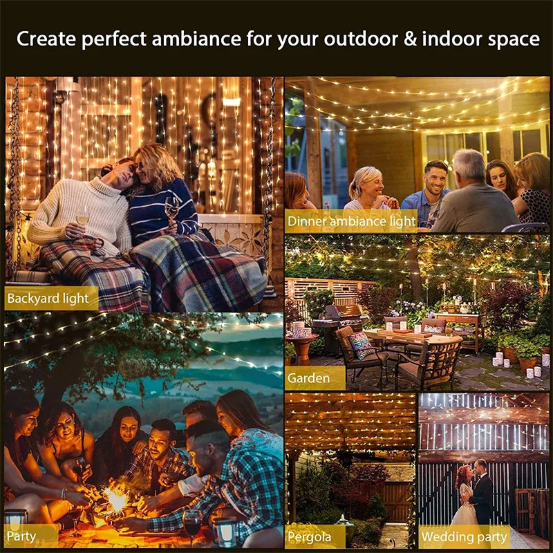 Luces LED Decorativas en Alambre de Cobre – USB 5V